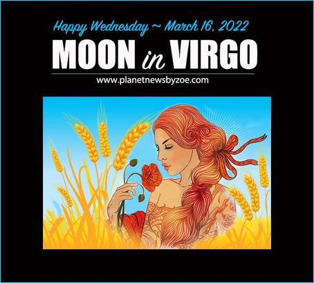 Happy Wednesday ~ March 16, 2022