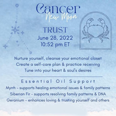 Cancer New Moon – Trust Yourself