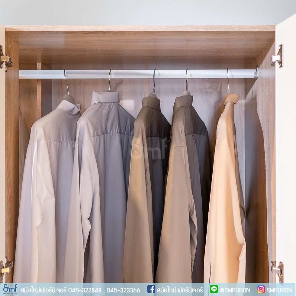 ภาพขนาดย่อ: ตู้เสื้อผ้าบานเปิด รุ่น Remus-B