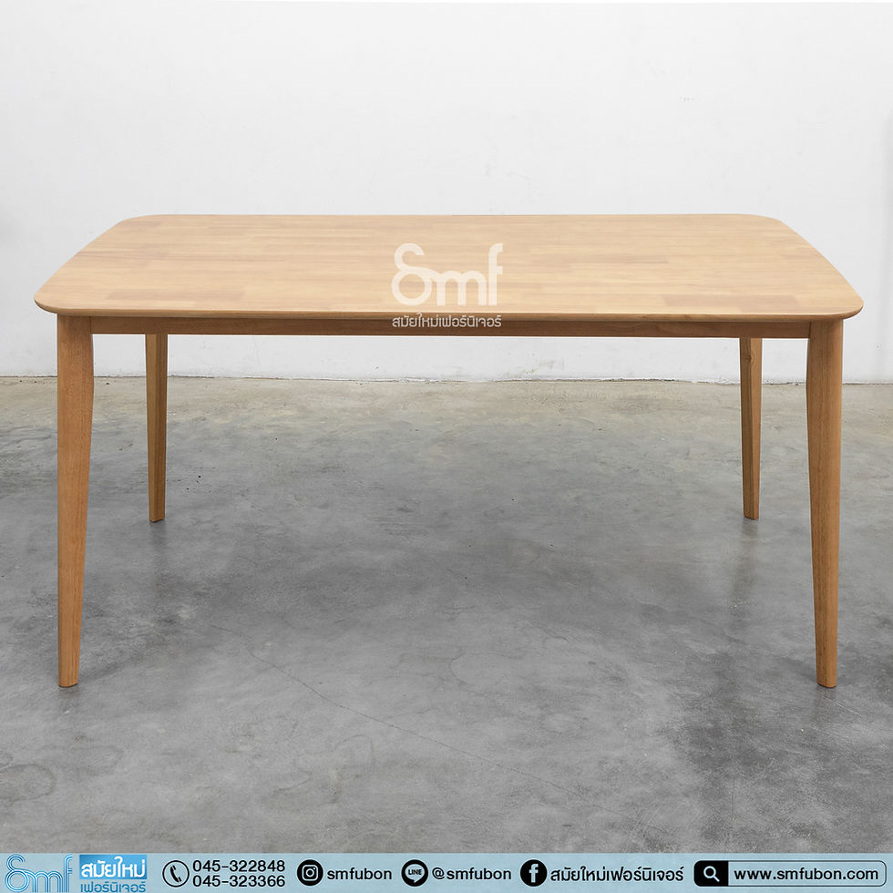 ภาพขนาดย่อ: ชุดทานอาหารไม้จริง 6 ที่นั่ง รุ่น Dan