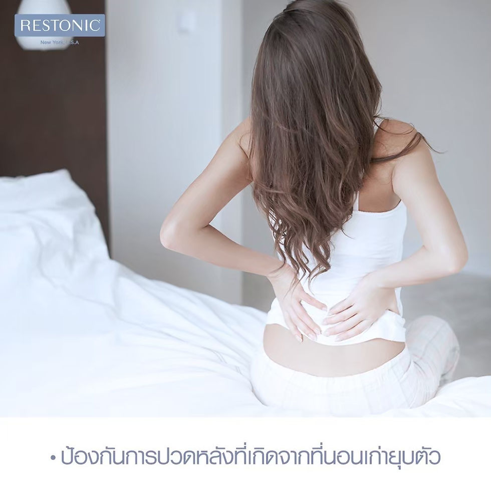 ภาพขนาดย่อ: ที่นอนท็อปเปอร์ Restonic รุ่น Relax 500