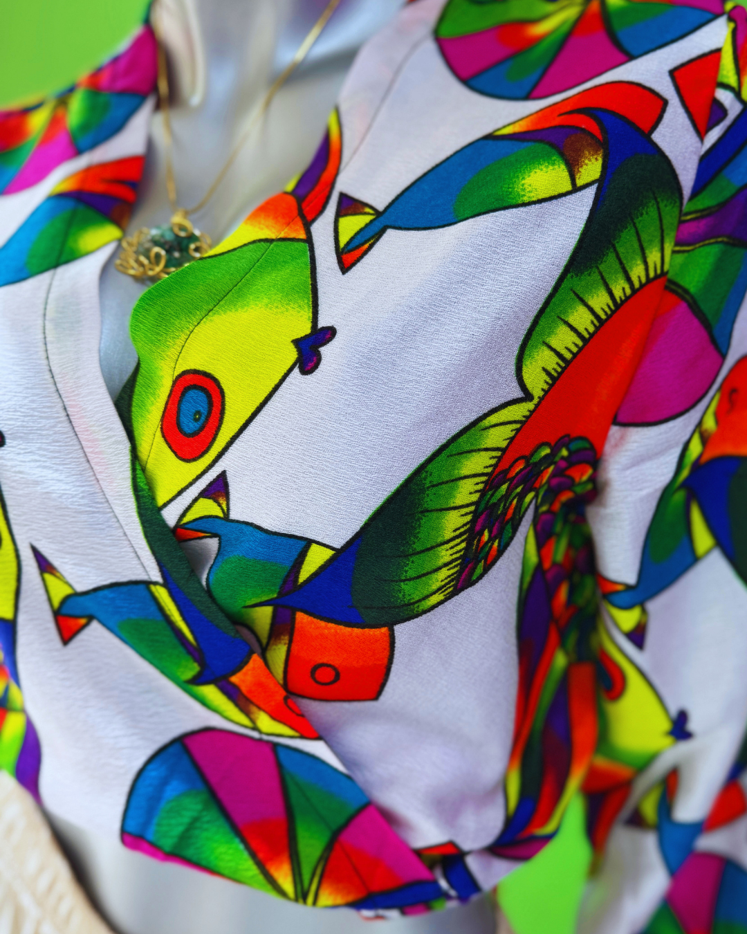 Croptop mangas en Paruma