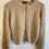 Thumbnail: Monari 808921 Plush Jacket / Cardigan in truffle