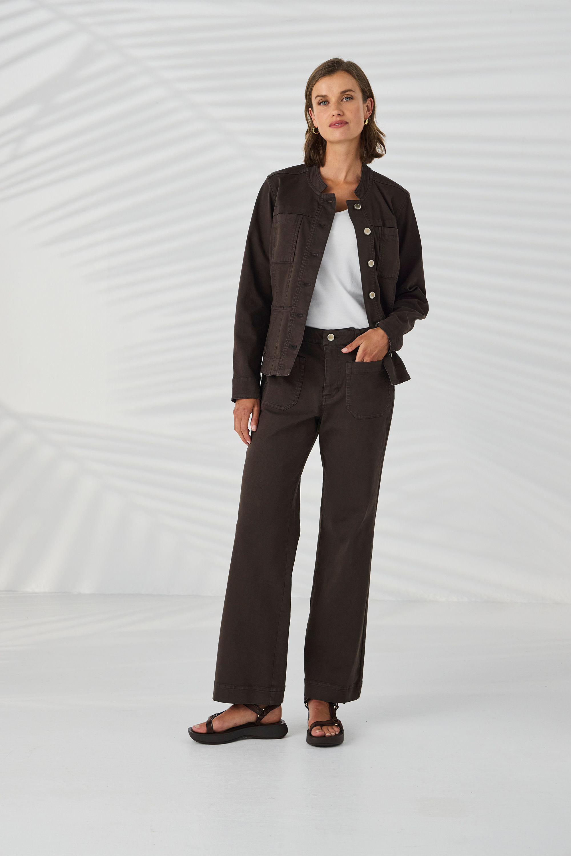 Lania Chrome Jean in mocha