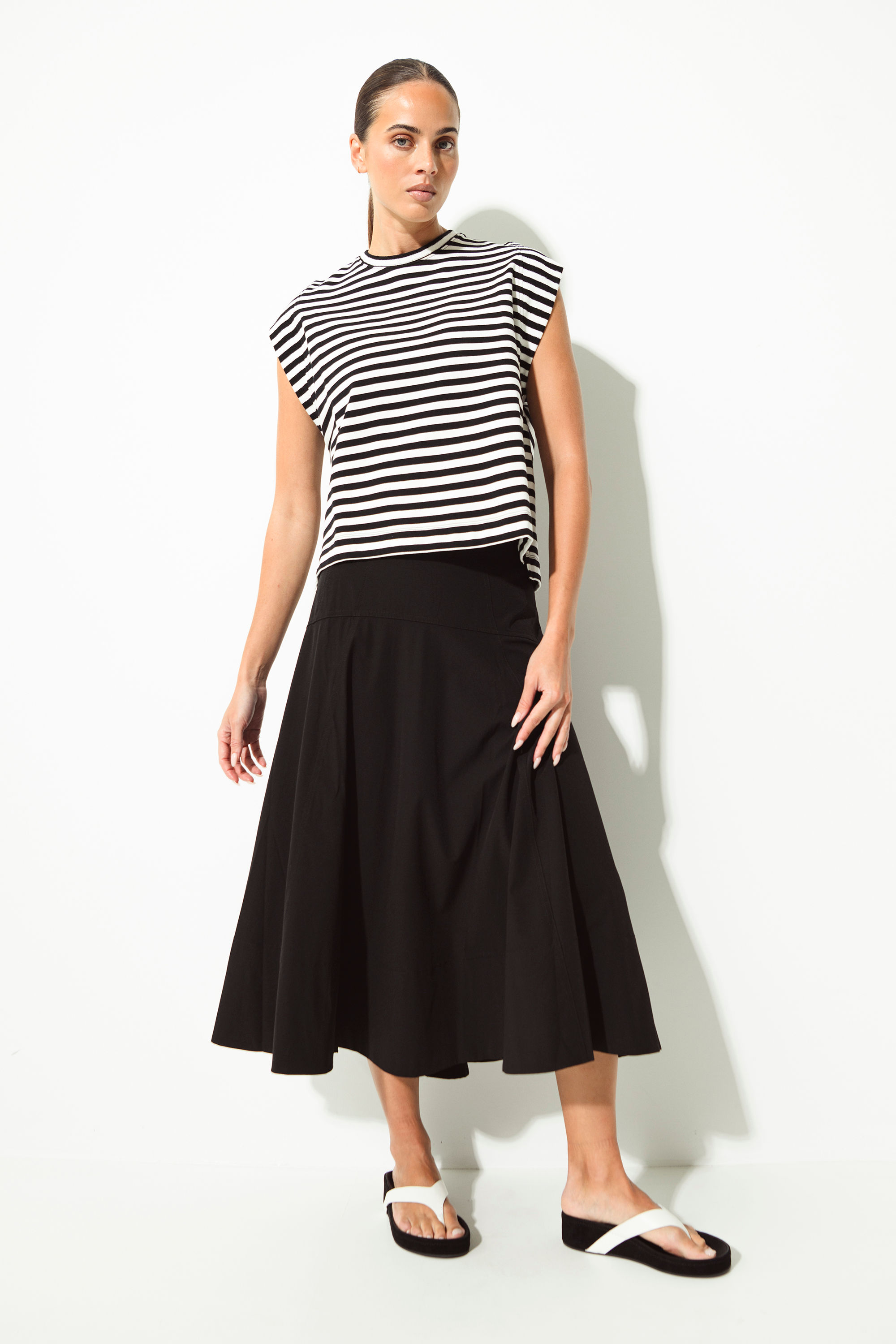 Lounge Portofino Skirt in black