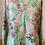 Thumbnail: Momoni Angelica Bis blouse in cream / emerald floral print