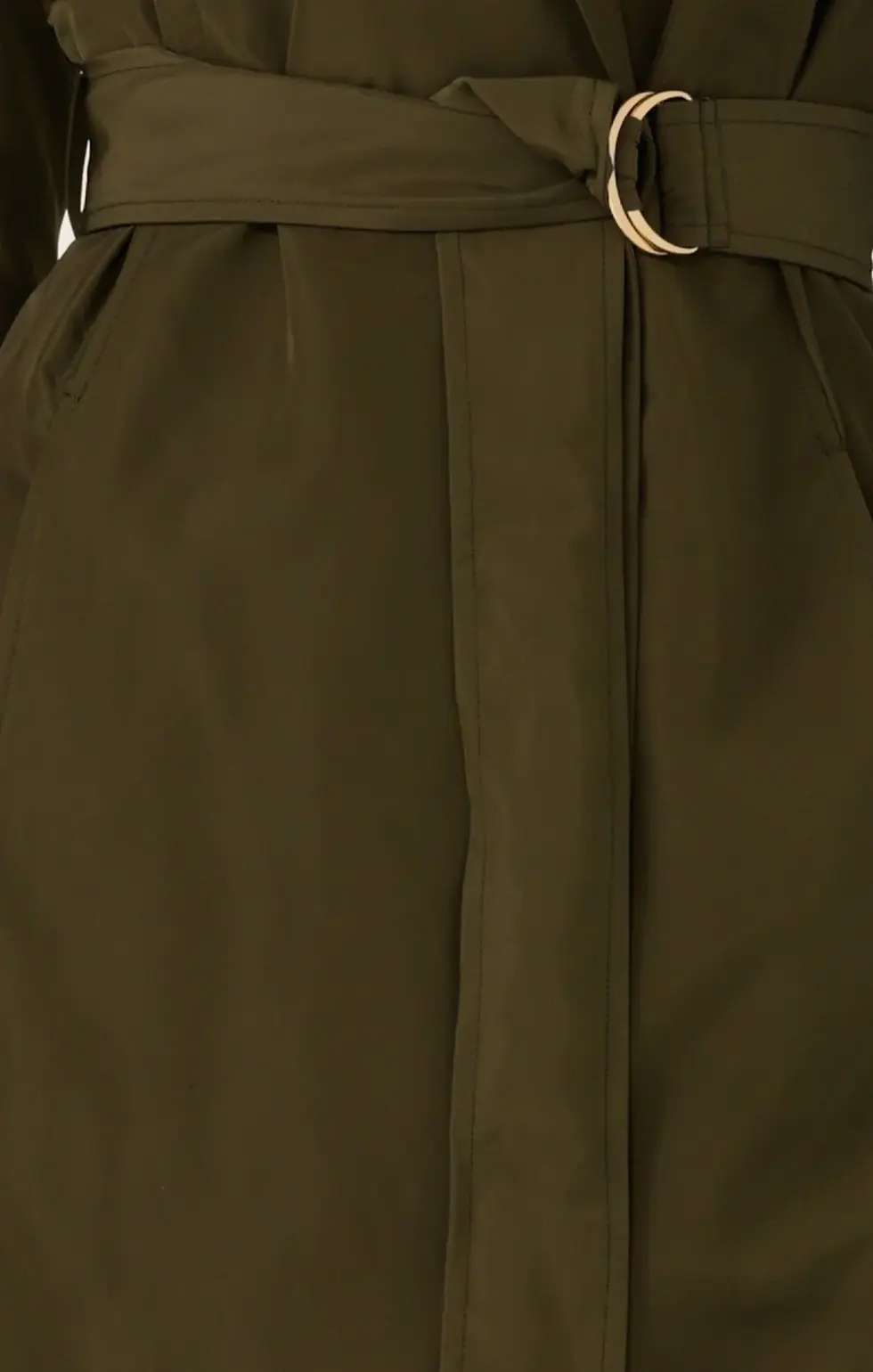 Thumbnail: Sacha Drake Streamlined Trench in olive