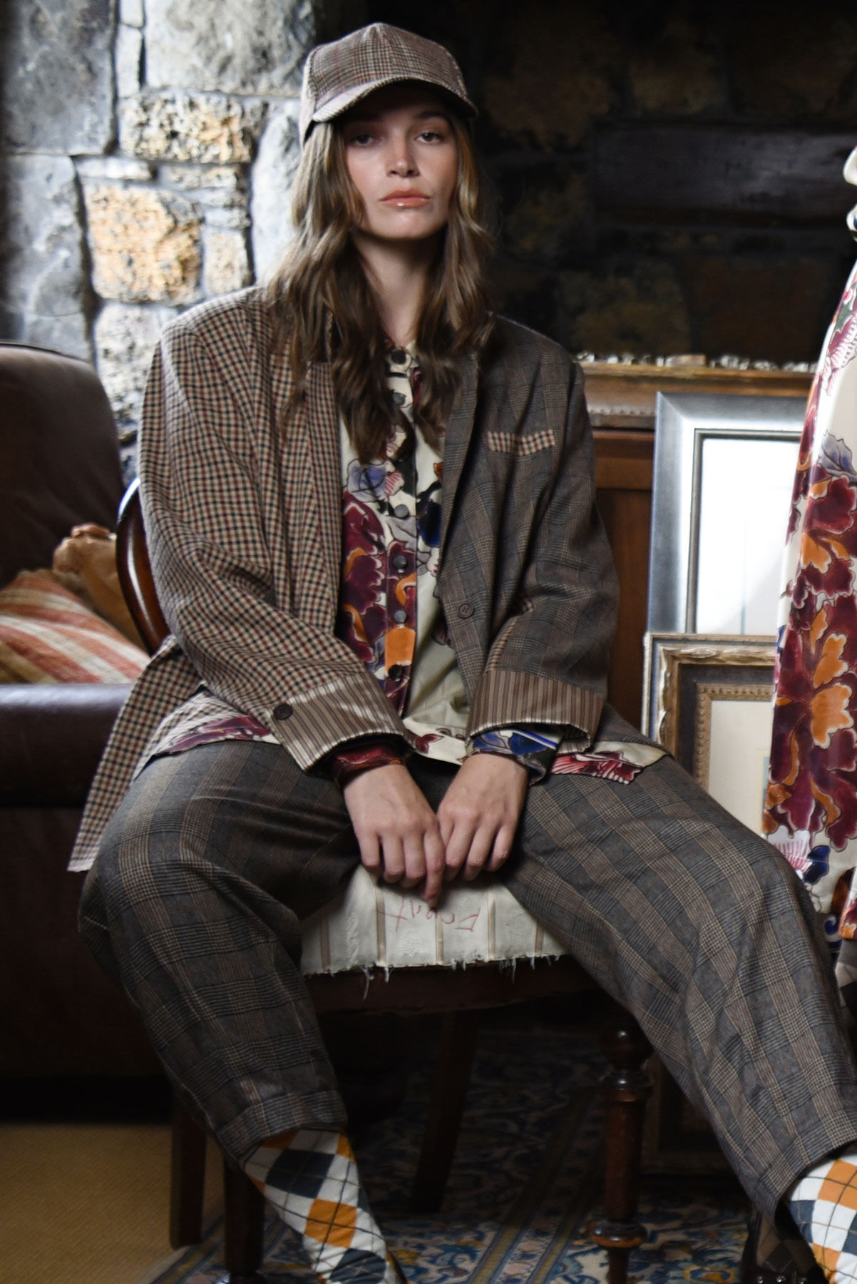 Cooper Criss -Crossed Jacket in multi check
