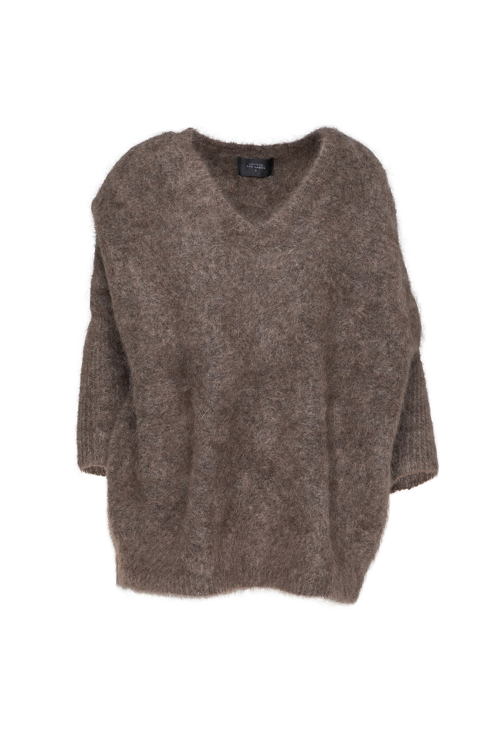 Thumbnail: Lounge Montana Knit Jumper in mocha