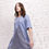 Thumbnail: Vale and Ward Tia Dress in chambray blue