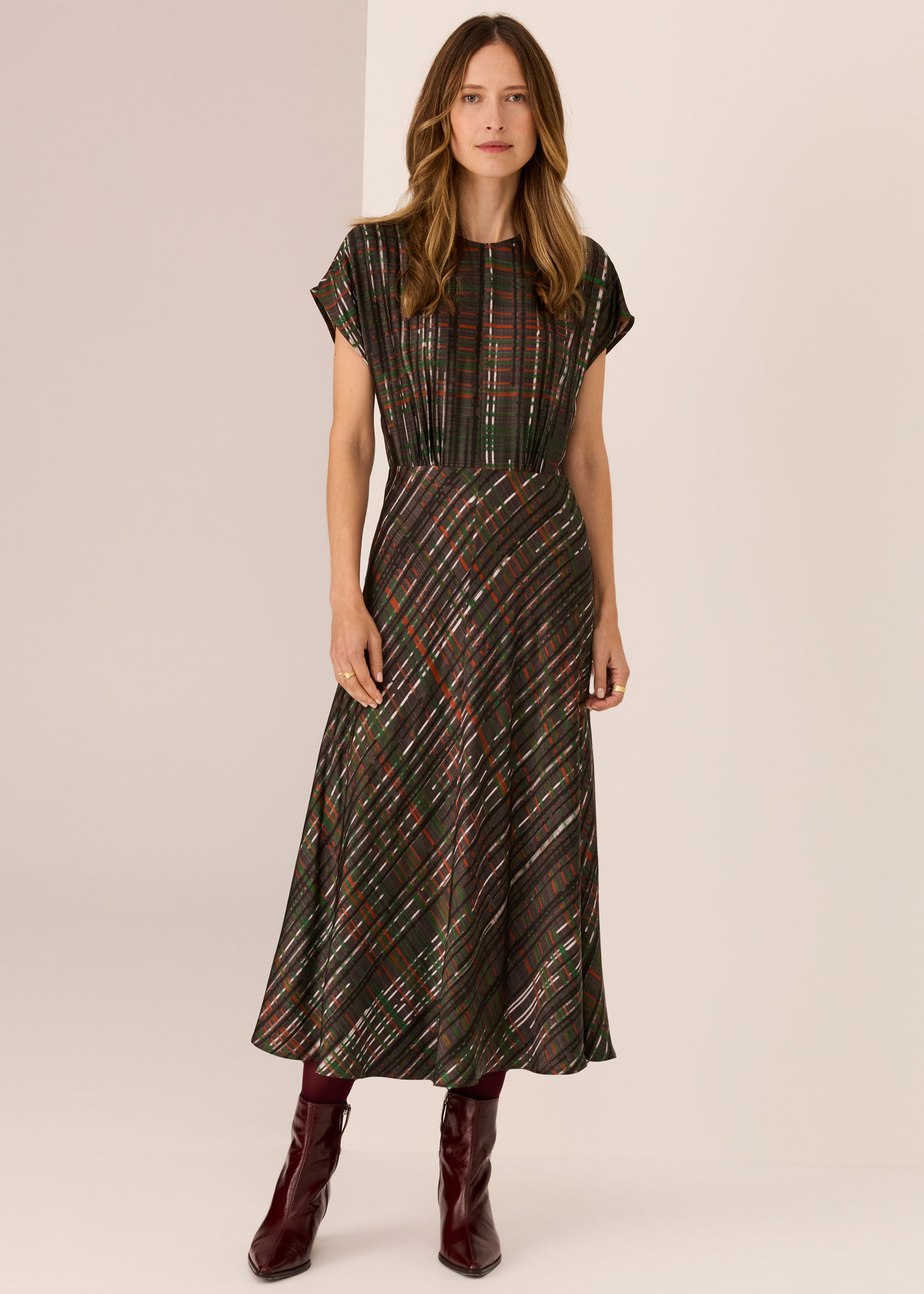 Pol Della Bias Dress in della print