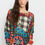 Thumbnail: Aldo Martins BOTEV Cashmere Knit Sweater  in Floral Check