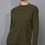 Thumbnail: Picadilly Funnel Neck Textured Top in caper , black
