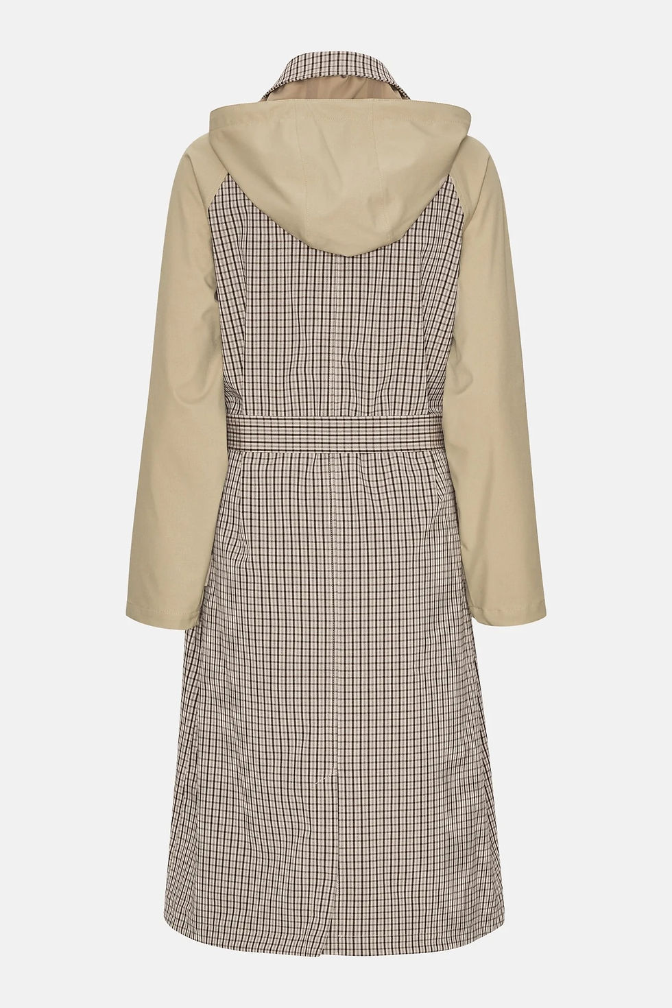 Thumbnail: Ilse Jacobsen TRCHRAIN01 Trench raincoat in white pepper