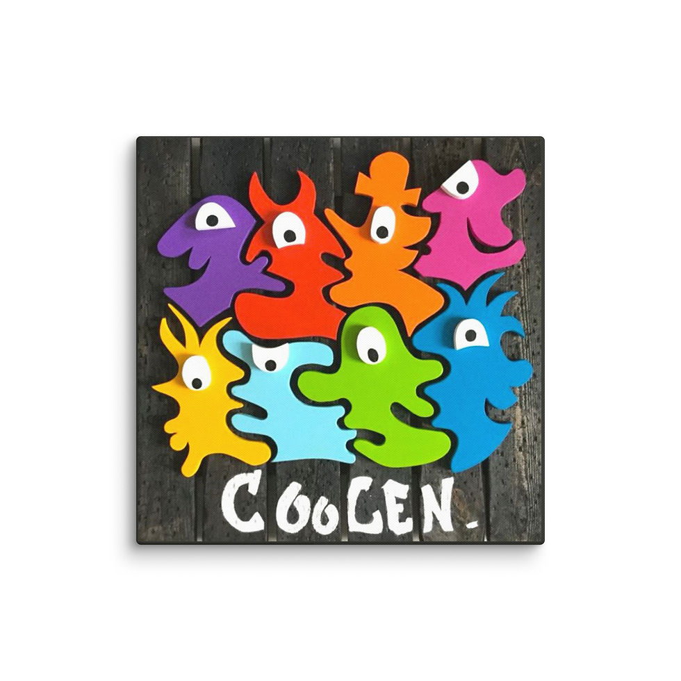 Thumbnail: Canvas - "The wooden dreamscape: A story in colors"