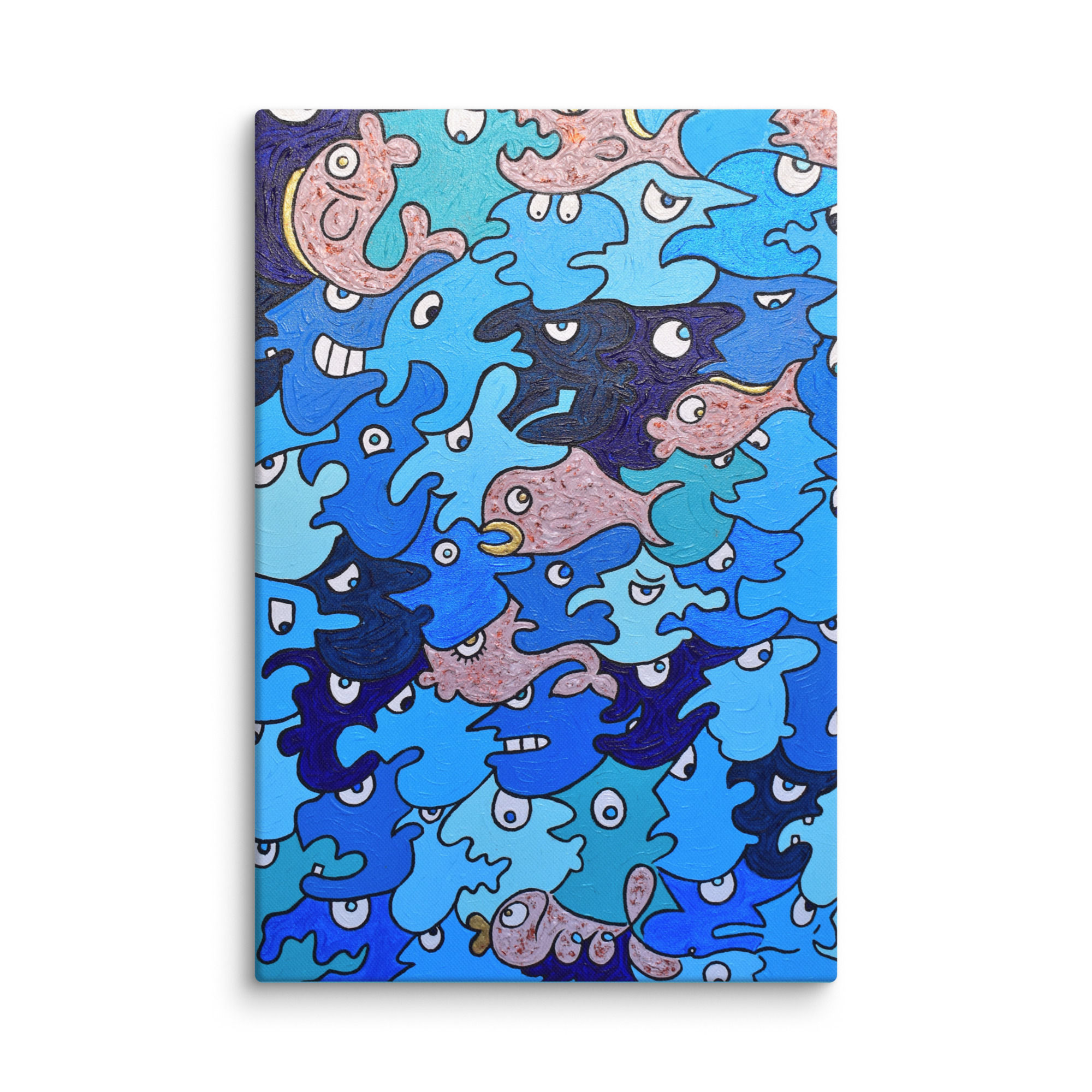 Canvas - "Blue Lagoon"