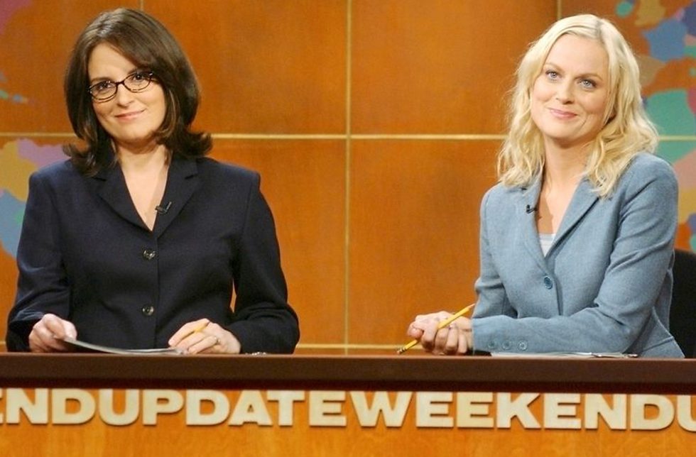 Tina & Amy delivering the news that will motivate you to leave the house this weekend!