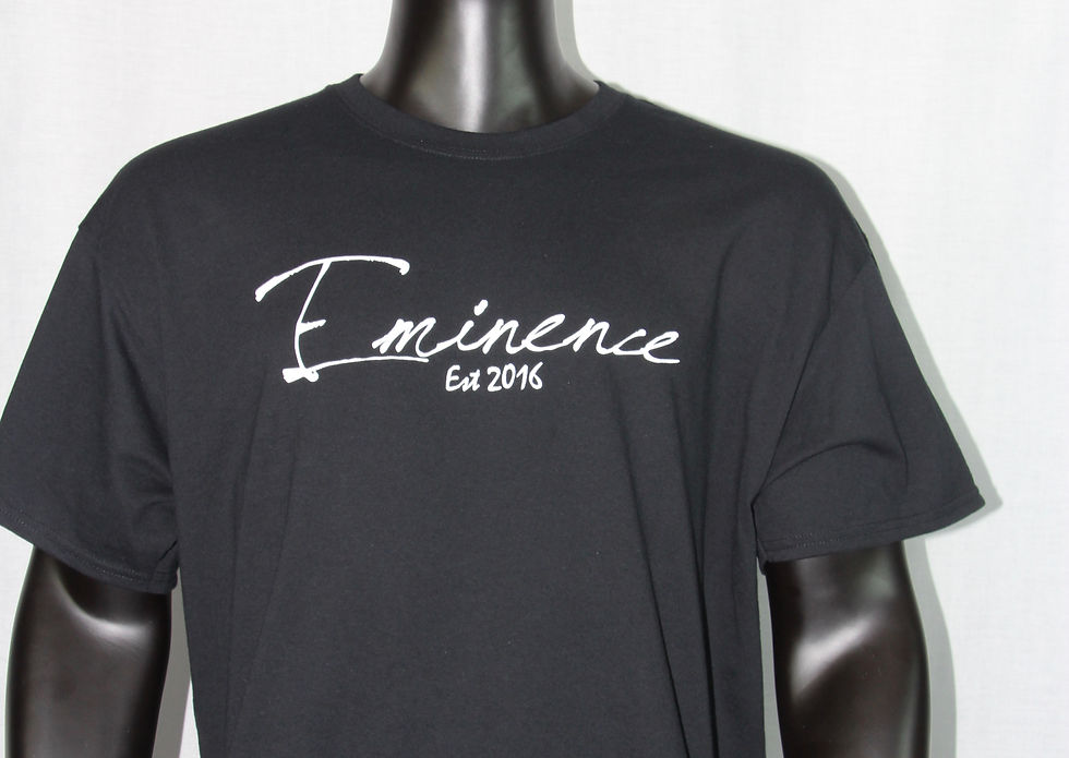 Eminence Black and White Established T-Shirt