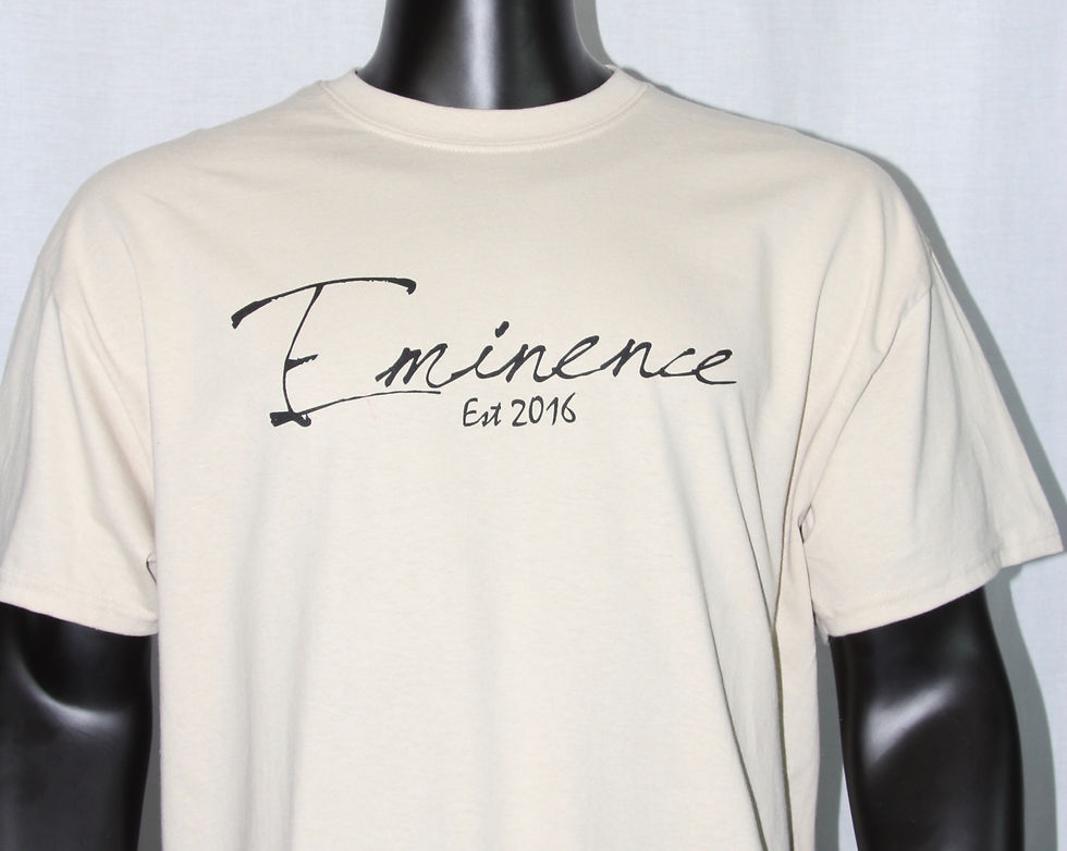 Eminence Tan and Black Established T-Shirt