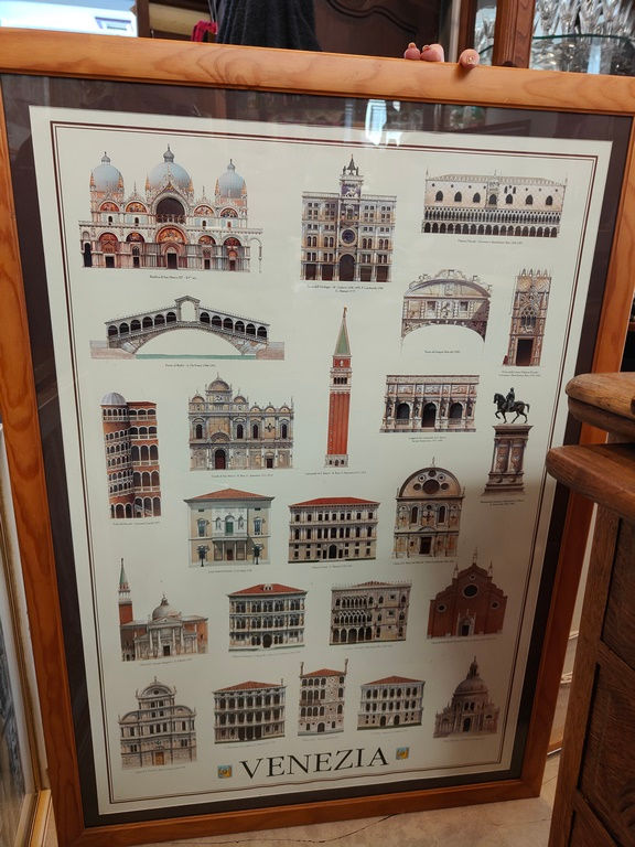 Miniaturbild: tableau les monuments de venise taille 108 x 78 cm