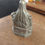 Miniature : statue en regule de notre dame des ardilliers hauteur 9.5 cm