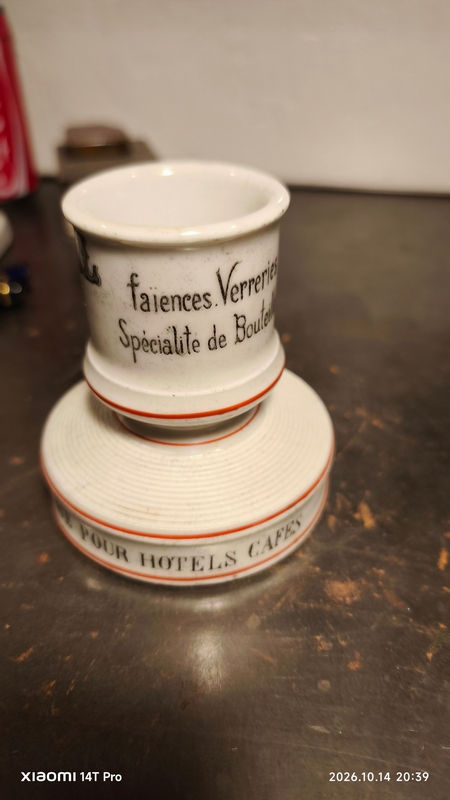 Miniature : pyrogene poete baritel lyon faience verrerie