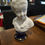 Miniature : buste en biscuit de alexandre Brogniart selon jean antoine Houdon hauteur 19 cm