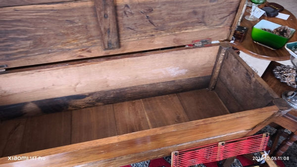 Miniaturbild: ancienne maie coffre de rangement