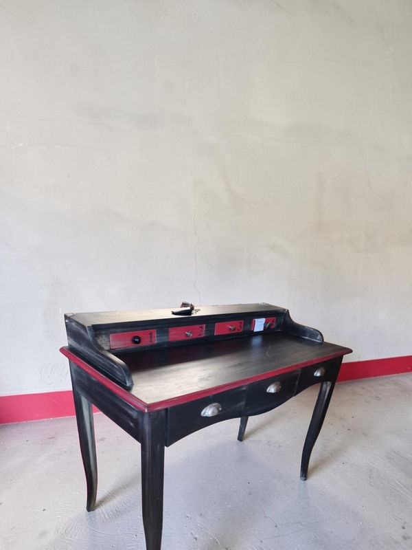 bureau bois type industriel taille110 x 55 cm