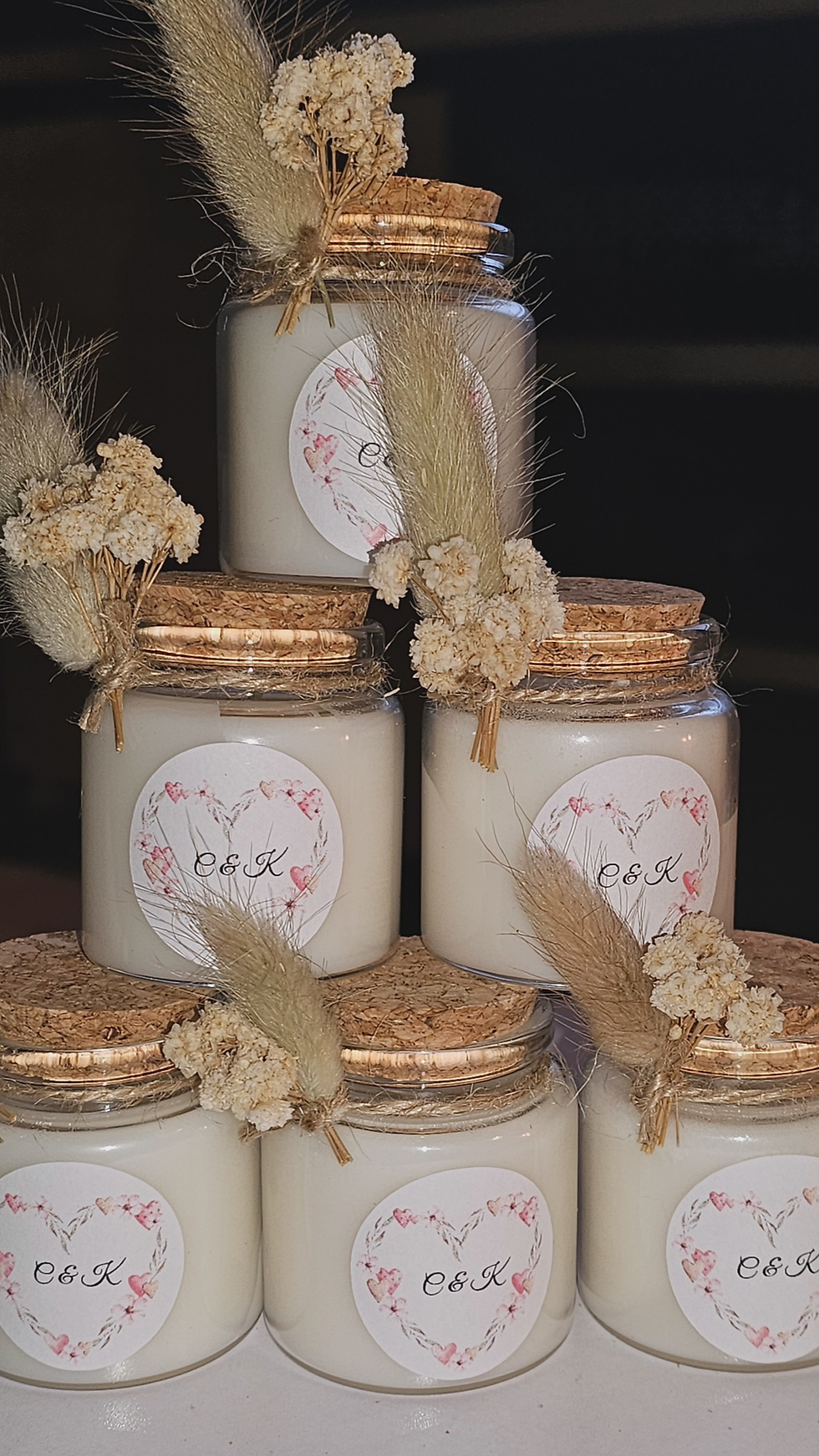 Miniature : Bougie personnalisée 