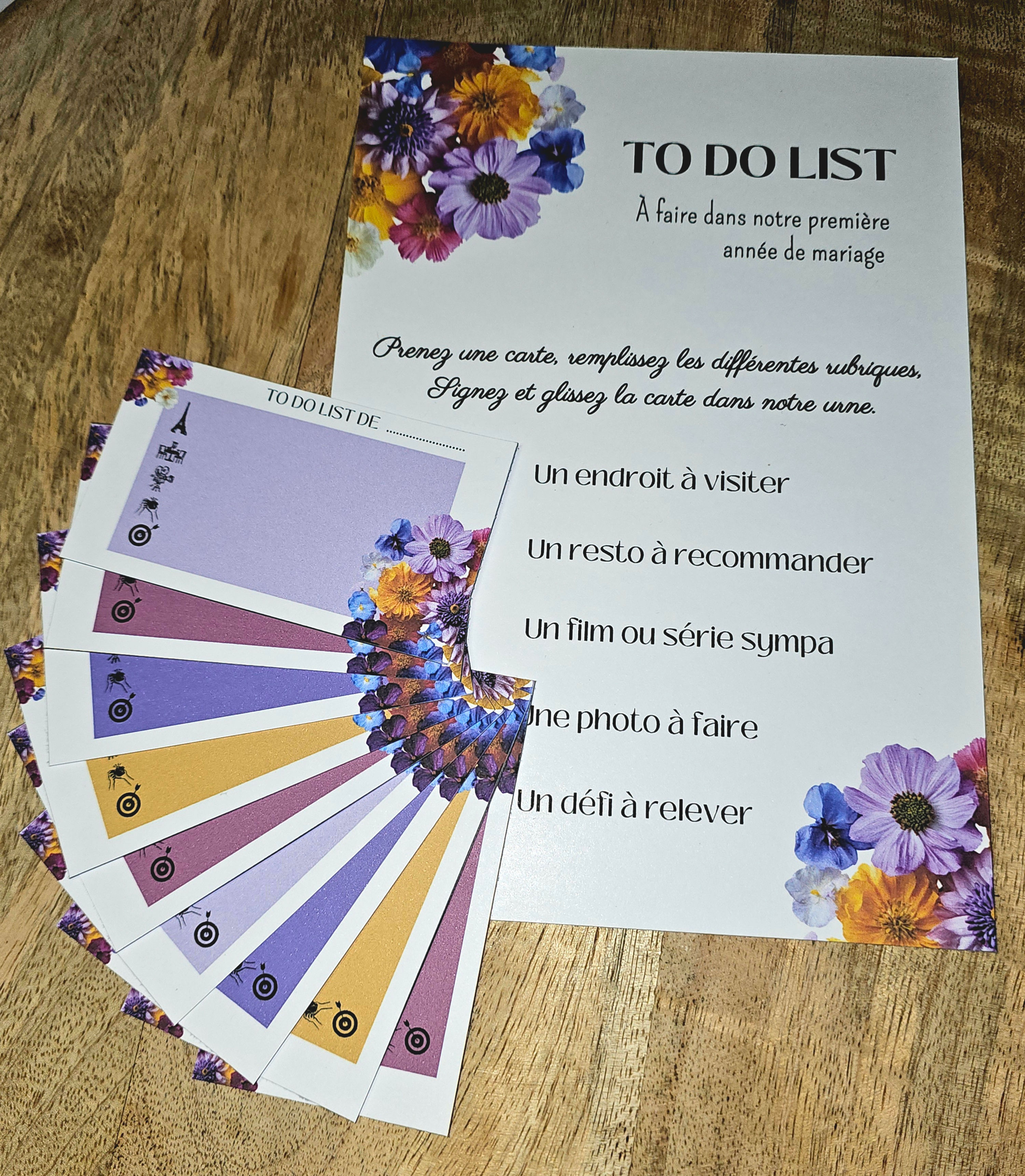 To do list ou  Capsule temporelle