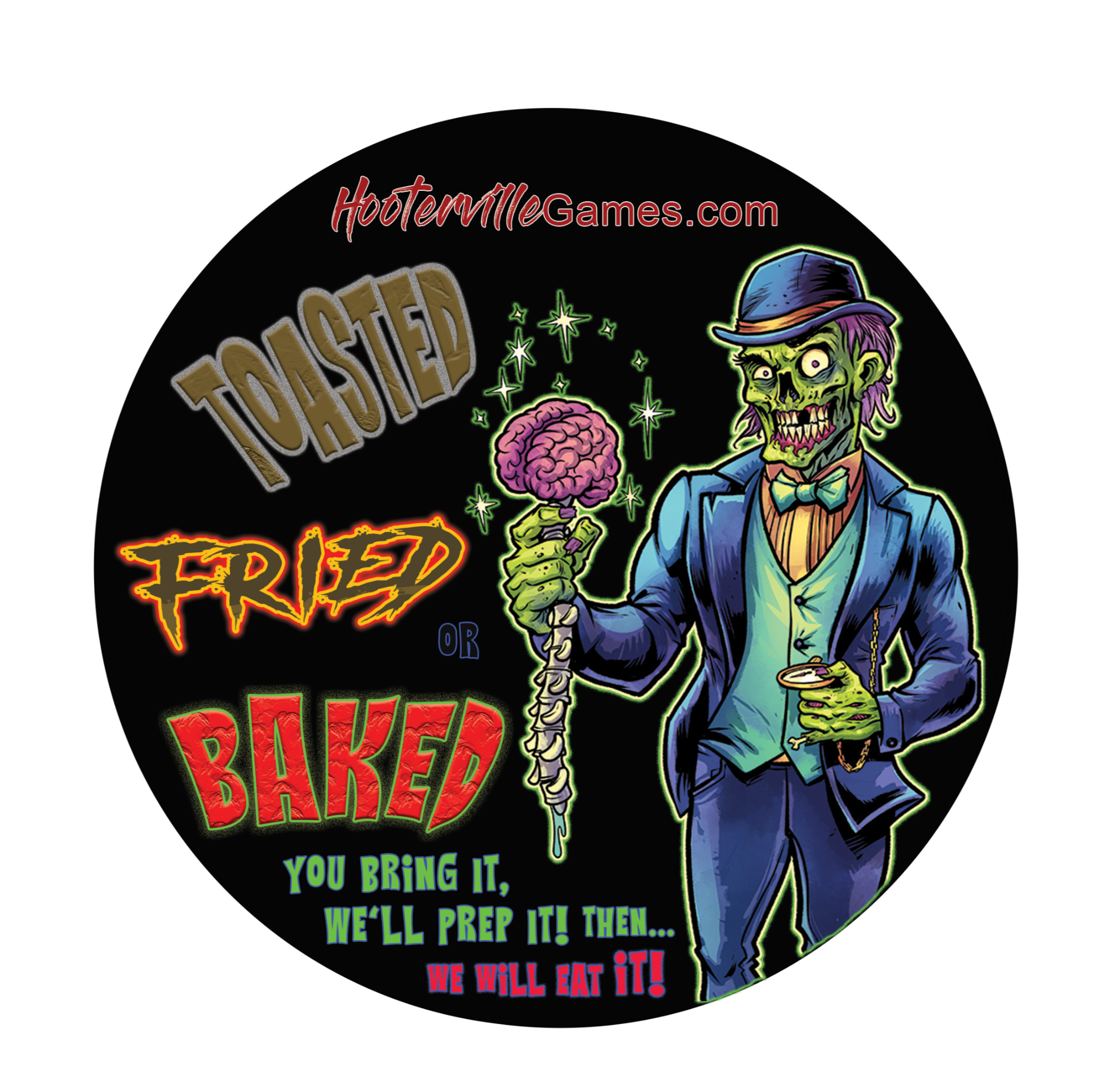 Munchin' Marvin's Sticker