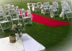 Cottage Garden Aisle Decoration