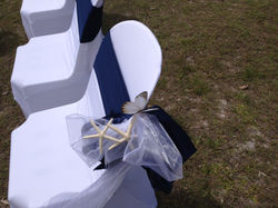 Nautical Pew Decoration