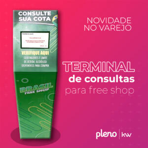 Pleno KW lança terminal de consultas de cotas para free shop