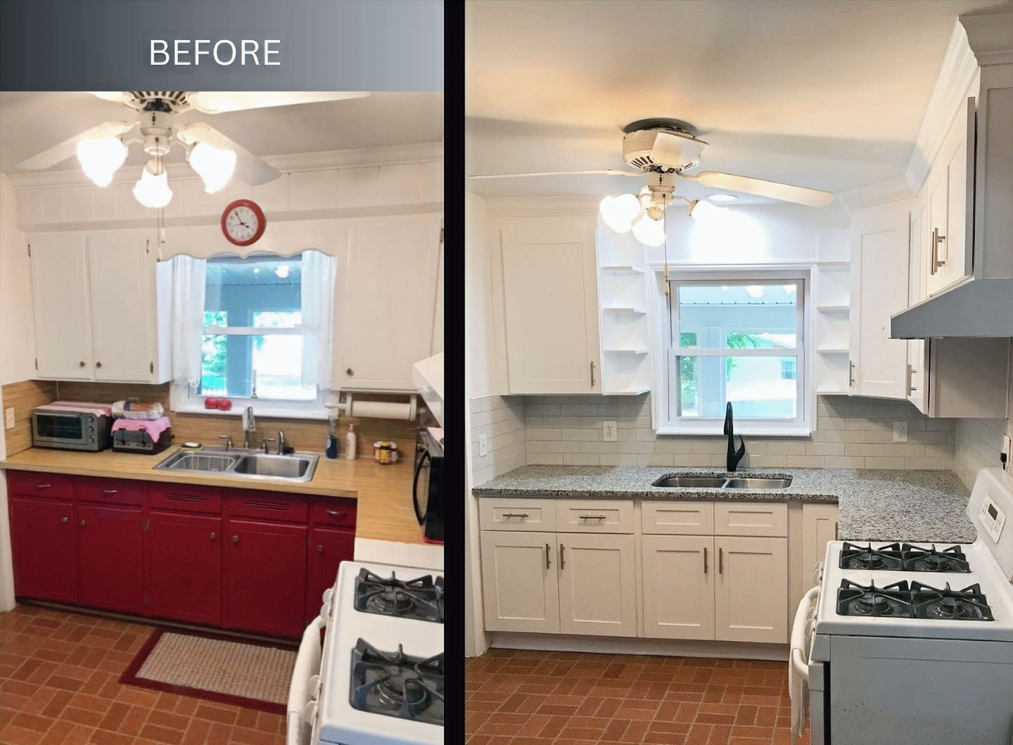 White Kitchen Remodel by Pyles Construction Services — Project 2 project photo