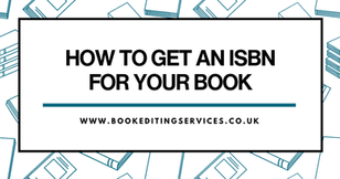 Text: How to Get an ISBN for Your Book