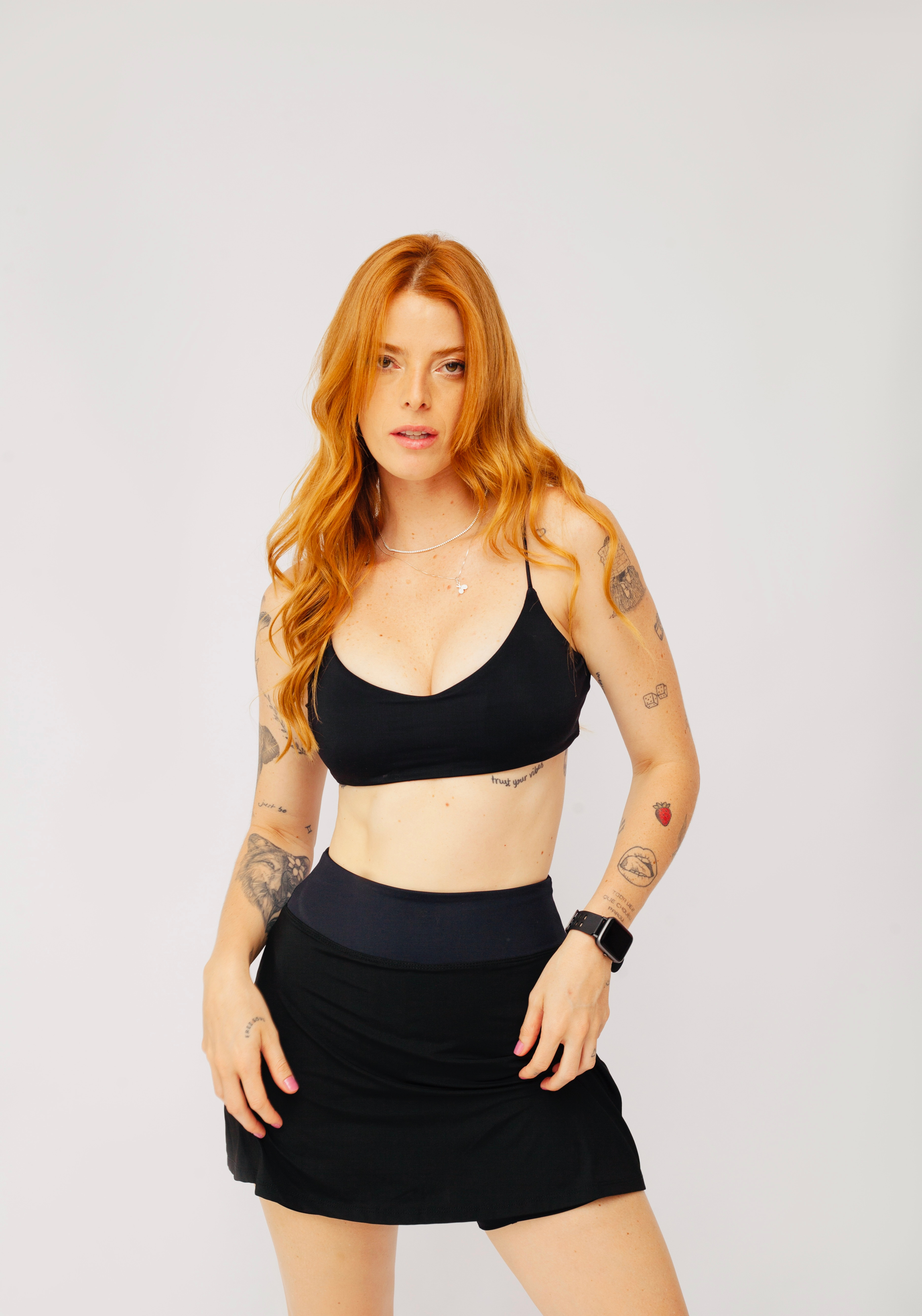 Short Saia - Preta