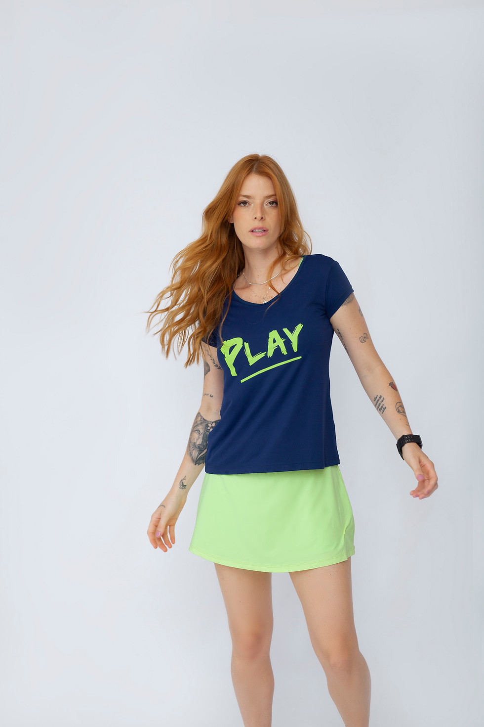 Miniatura: Baby look Play - Marinho