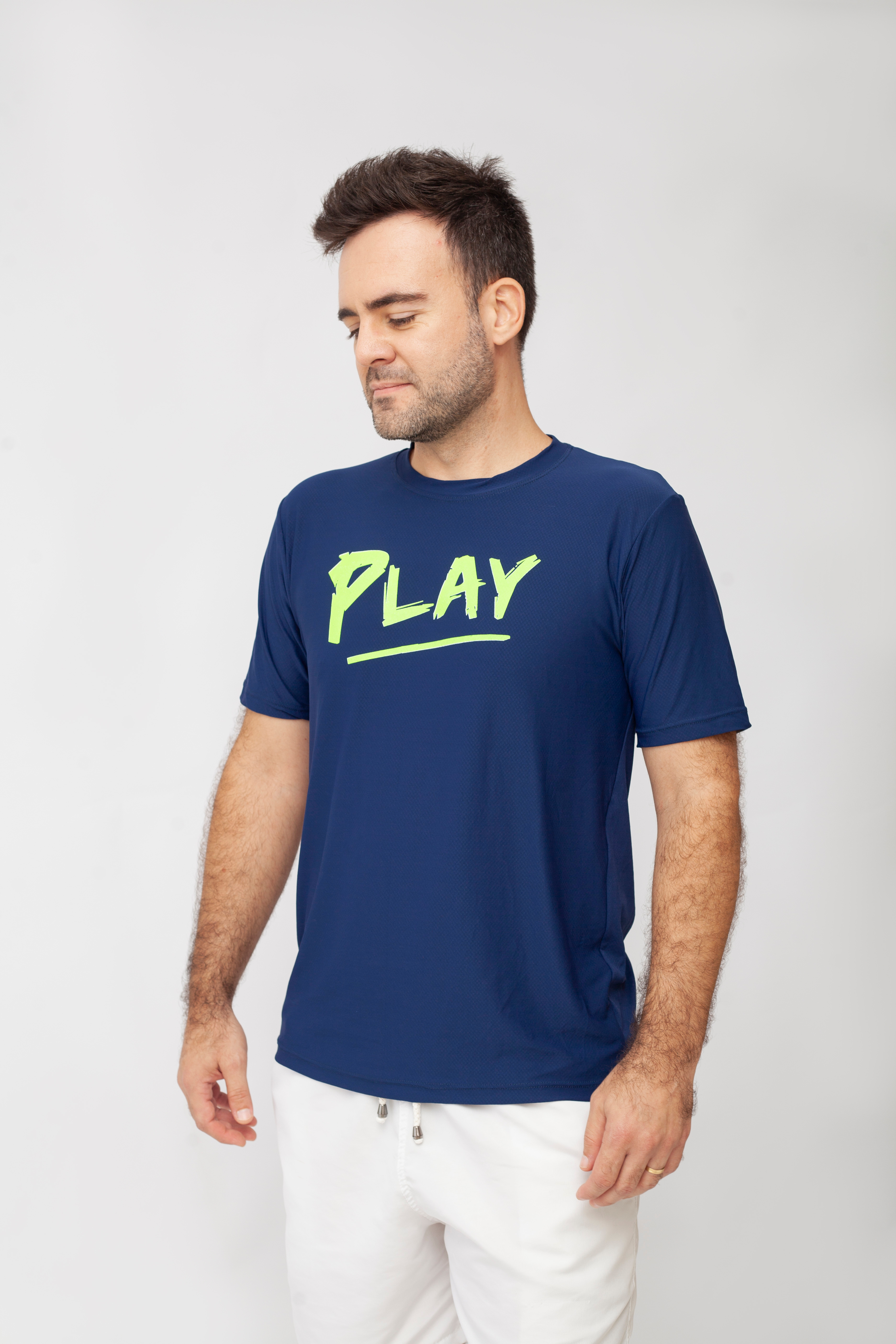 Camiseta Masculina Play - Marinho