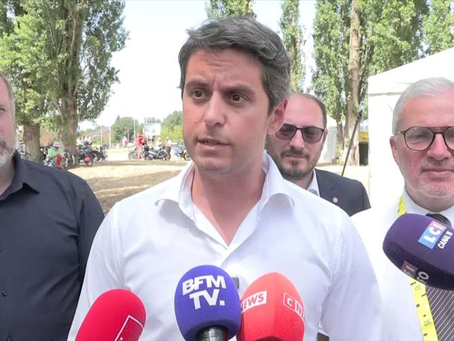 Gabriel Attal répond à Jean-Luc Mélenchon après la polémique sur les Canadair : un vif échange autour des moyens de lutte contre les incendies