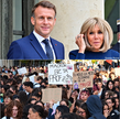 Emmanuel Macron furieux après la diffusion d’une pancarte insultante visant Brigitte Macron sur France 2