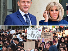Emmanuel Macron furieux après la diffusion d’une pancarte insultante visant Brigitte Macron sur France 2