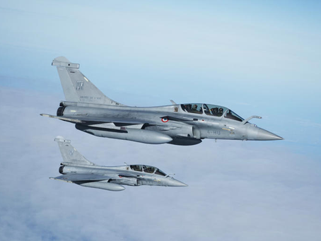 Deux Rafale survoleront Paris pour célébrer les 250 ans de l’indépendance des États-Unis