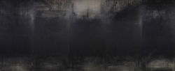 남산(namsan) 2014 캔버스에 목탄 242x600cm charcoal on fabric 2014