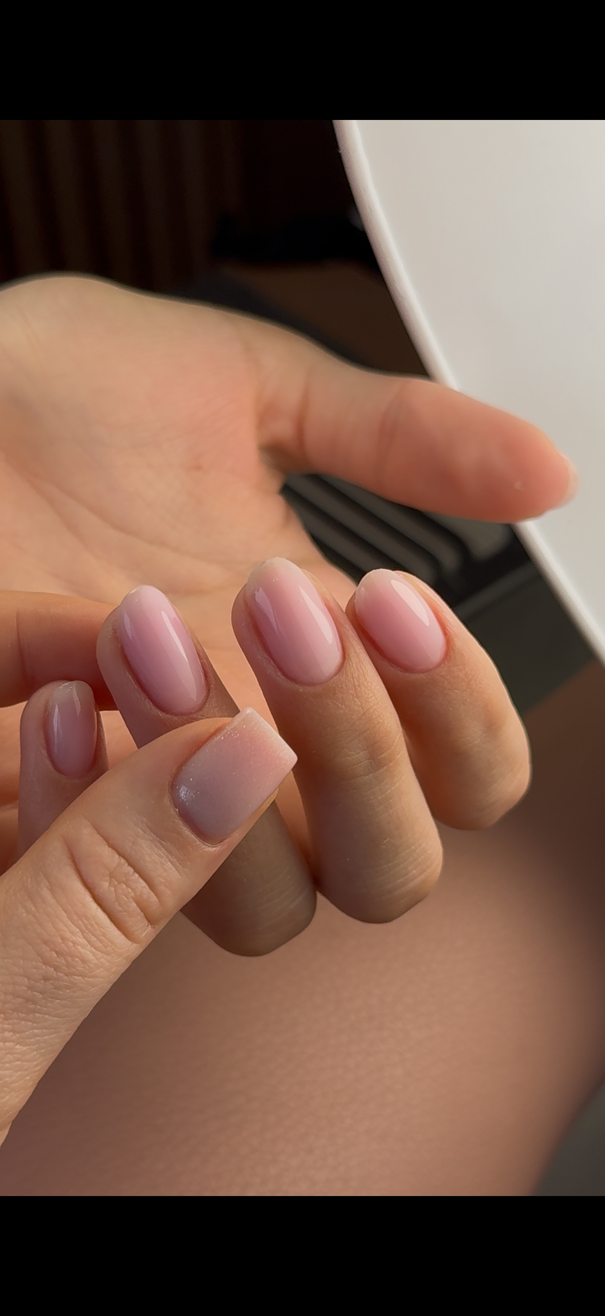 Manucure Russe gainage ongle naturel