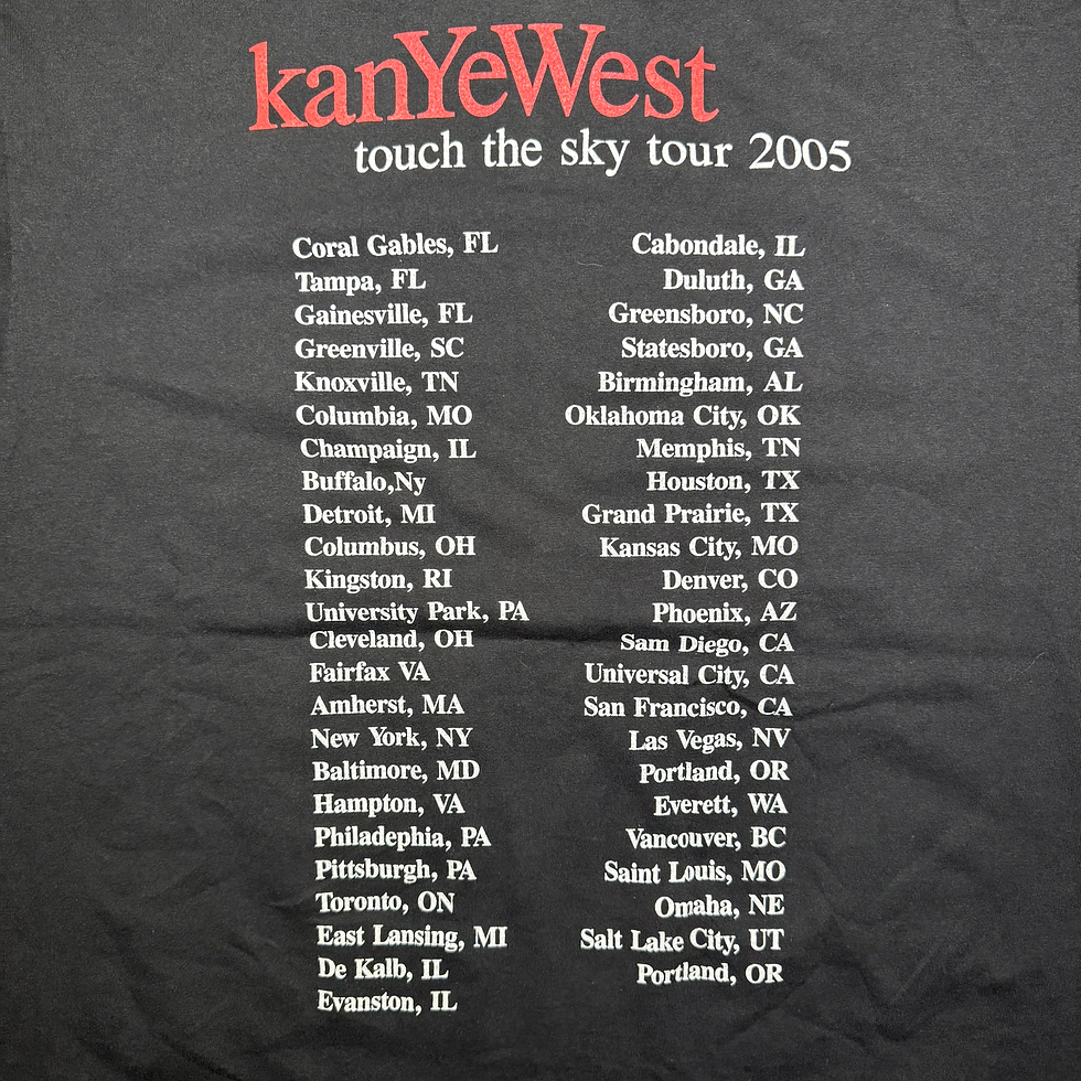 Thumbnail: kanYeWest touch the sky tour 2005