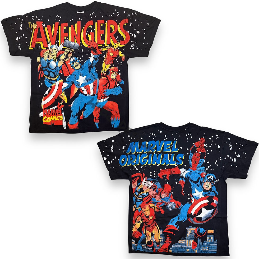 Thumbnail: Classic Avengers 90s Style All-Over Tee