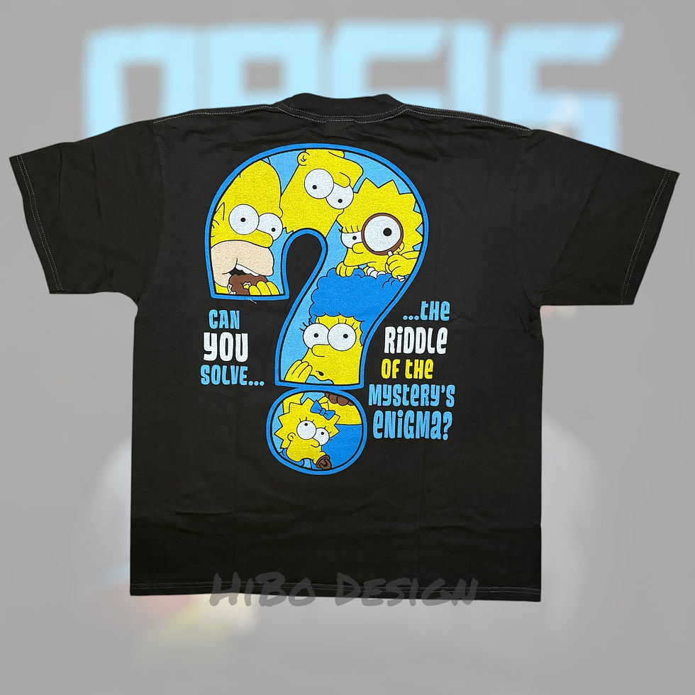 OASIS オアシス The Simpsons ザ シンプソンズ tシャツ XL OASIS & Simpsons | HiBo Design