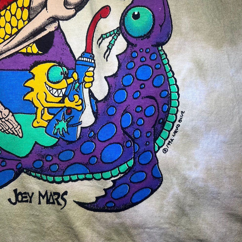 Thumbnail: Joey Mars Beach Tie Dye Skeleton ( Grateful Dead )